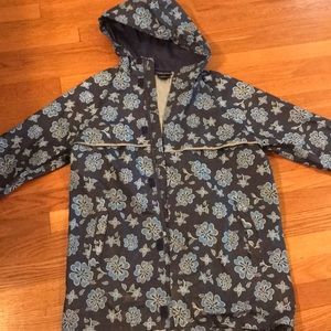 Lands’ End kids rain jacket size 10-12